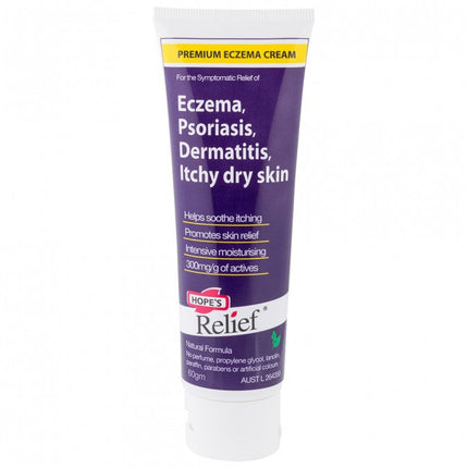 Hope's Relief Premium Eczema Cream 60G - OhYouLuckyDuck.com.au