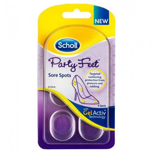 Scholl Party Feet Sore Spots - OhYouLuckyDuck.com.au