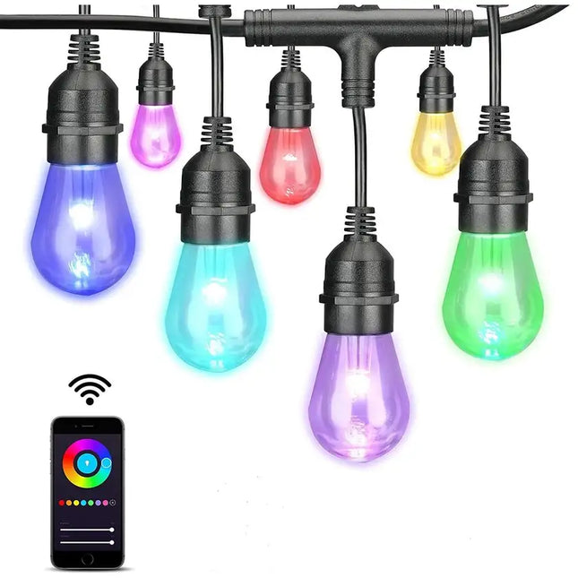 Greenleaf Festoon Lights Smart Connectable Multi Colour 11.5m
