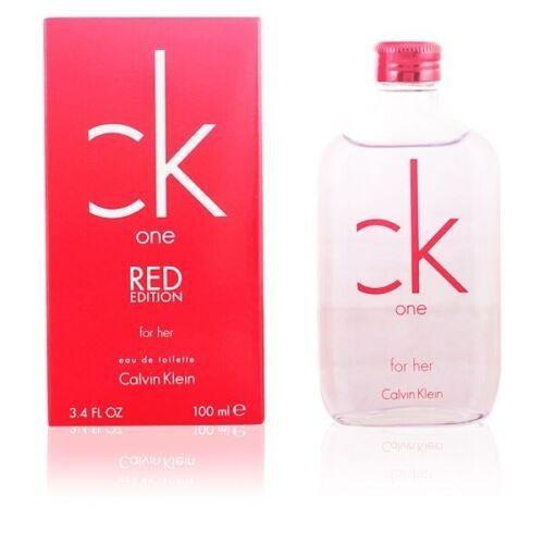 Calvin Klein CK One Red For Her EDT 100ml - OhYouLuckyDuck.com.au