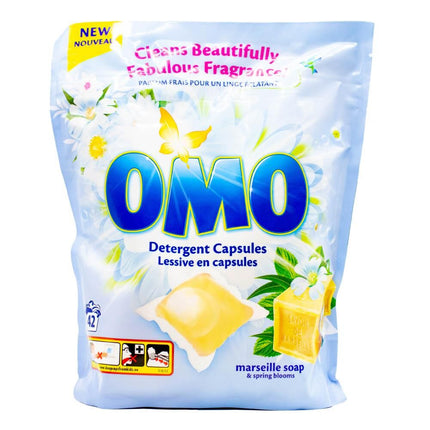 Omo Detergent Capsules Marseille Soap and Spring Blooms