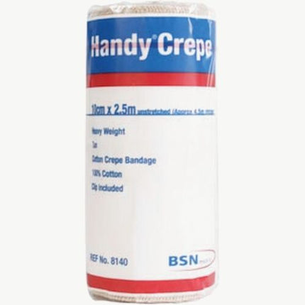 Handy Crepe Cotton Bandage 10cm - OhYouLuckyDuck.com.au