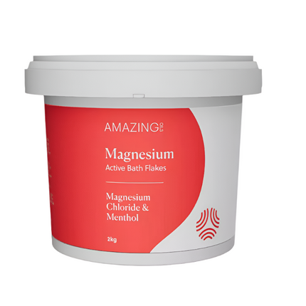 Amazing Oils Magnesium Active Bath Flakes 2KG
