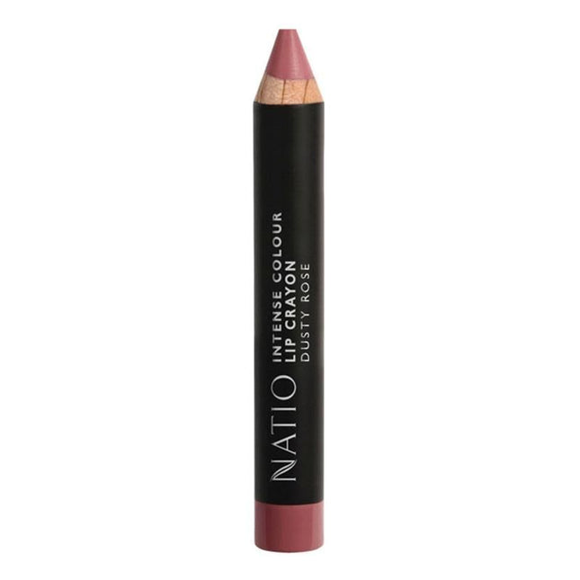 NATIO INTENSE COLOUR LIP CRAYON DUSTY ROSE - OhYouLuckyDuck.com.au
