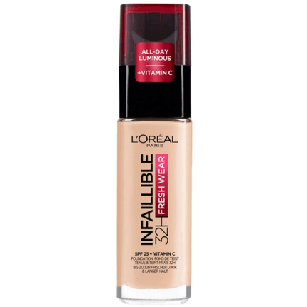 L'Oreal Infallible 24H Fresh Wear Foundation - 330 Hazelnut - OhYouLuckyDuck.com.au
