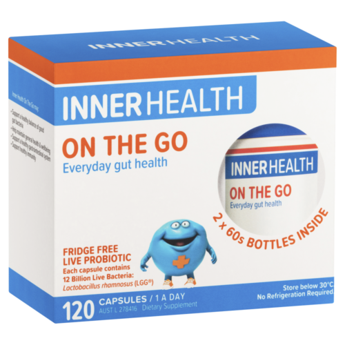 Inner Health On The Go 120 Capsules - OhYouLuckyDuck.com.au