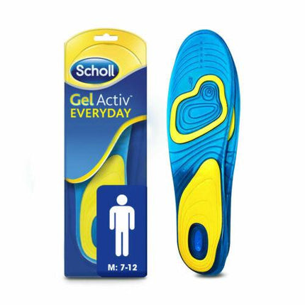 Scholl Gel Activ Everyday Shoe Insoles Men - OhYouLuckyDuck.com.au