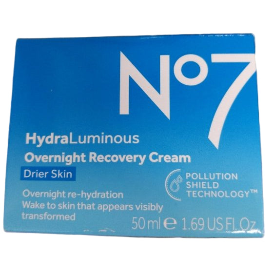 No7 HydraLuminous Overnight Recovery Cream 50ML