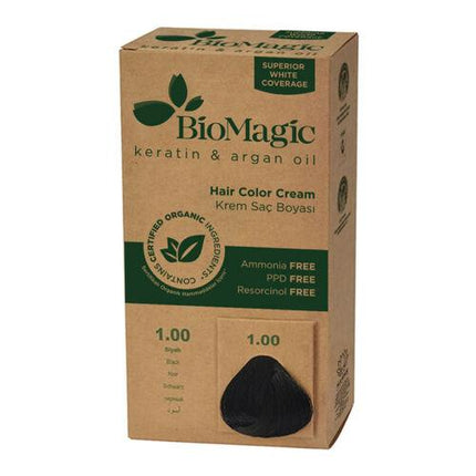 Bio Magic Hair Color 1.0 Black - OhYouLuckyDuck.com.au