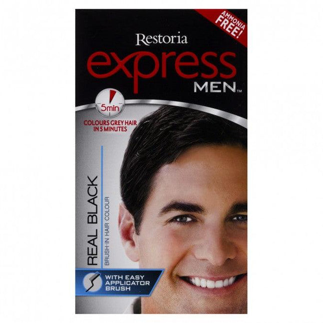 Restoria Express Men Black - OhYouLuckyDuck.com.au