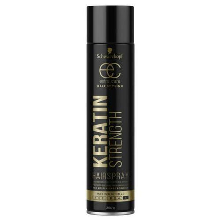 Schwarzkopf Extra Care Keratin Strength Hairspray 250g - OhYouLuckyDuck.com.au