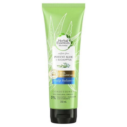 Herbal Essences Potent Aloe + Eucalyptus Hair Conditioner 350 ml - OhYouLuckyDuck.com.au