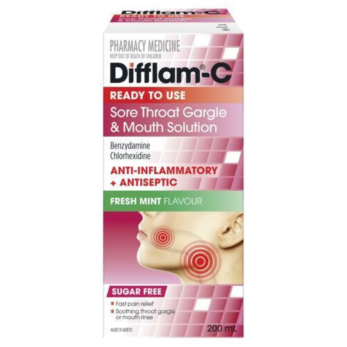 Difflam C Solution 200ml - OhYouLuckyDuck.com.au