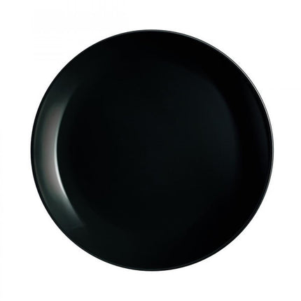 Luminarc Dinnerware Diwali Dessert Plate Black 19x2CM Set of 6