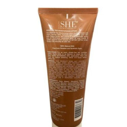 OM SHE Golden Body Australia Gradual Tan Lotion Medium - OhYouLuckyDuck.com.au