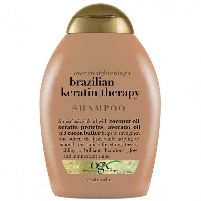 OGX SHAMPOO BRAZILIAN KERATIN 385ML - OhYouLuckyDuck.com.au