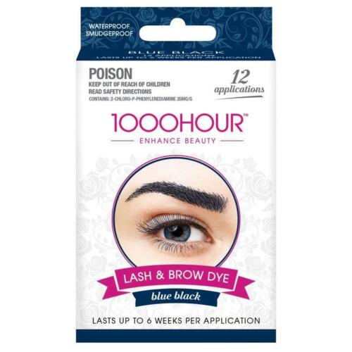 1000 Hour Eyelash & Brow Dye Kit Blue-Black - OhYouLuckyDuck.com.au
