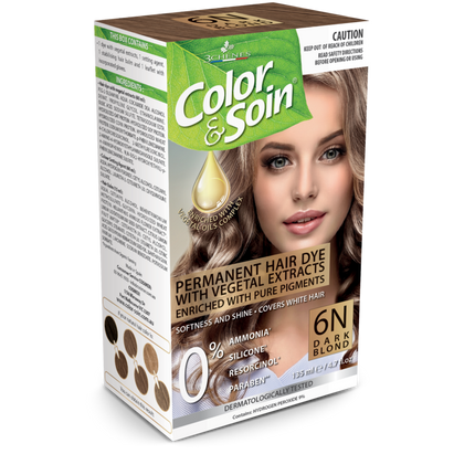 Color & Soin 6N Dark Blonde Hair Dye