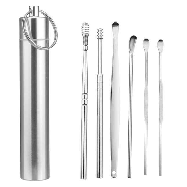 6pcs Ear Wax Removal Cleaning Tool Kit - OhYouLuckyDuck.com.au