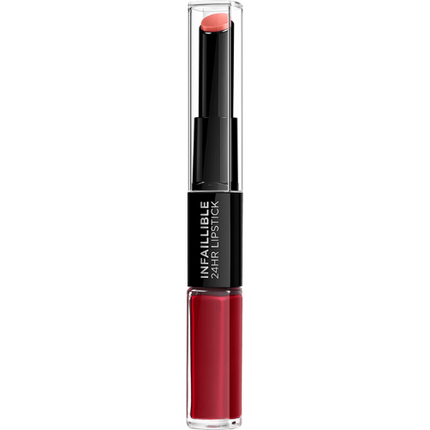 L'Oréal Infallible 2 Step Lipstick 700 Boundless Burgundy - OhYouLuckyDuck.com.au