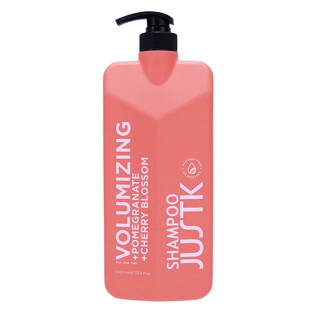 JustK Volumising Pomegranate & Cherry Blossom Shampoo 1L
