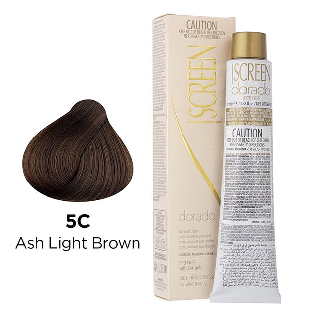 Crema Colour Hair Color 5C 5.1 Light Ash Brown 100ML