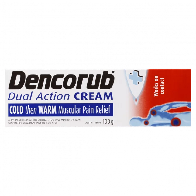 Dencorub Dual Action Cream 100g - OhYouLuckyDuck.com.au