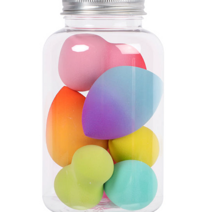BYS Neon Beauty Blenders In Jar 7PC