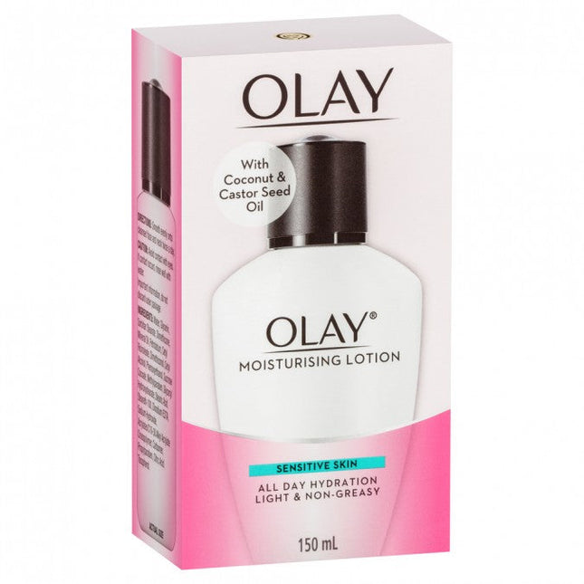 Olay Sensitive Moisturising Lotion 150ML - OhYouLuckyDuck.com.au