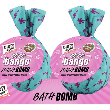 Dirty Works Coco Bango Coconut Bath Bomb 150G
