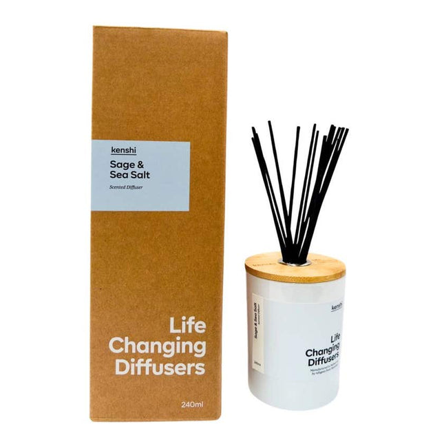 Zumi Kenshi Sage & Sea Salt Scented Diffuser 240mL