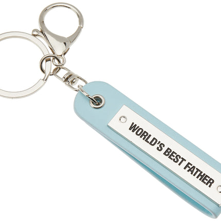 Fathers Day Best Dad Keychain