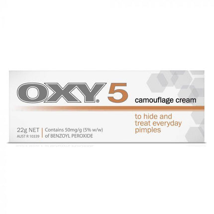 Oxy 5 Camouflage Cream - OhYouLuckyDuck.com.au