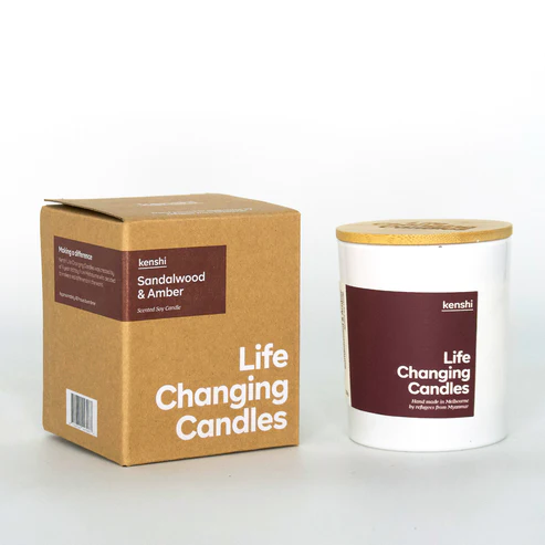 Zumi Candle Sandlewood   Amber 220gm