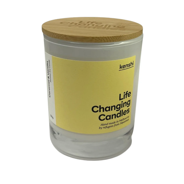 Zumi Candle Caramel   Vanilla 220gms