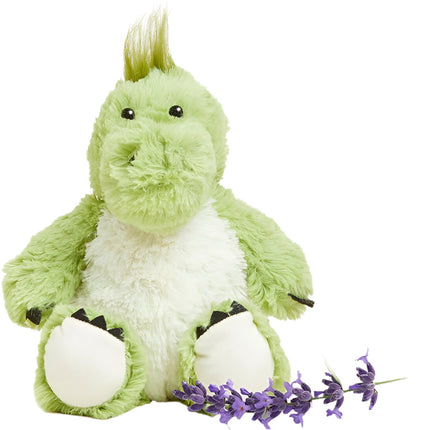 Warmies Green Dinosaur Cozy Plush Microwavable Toy