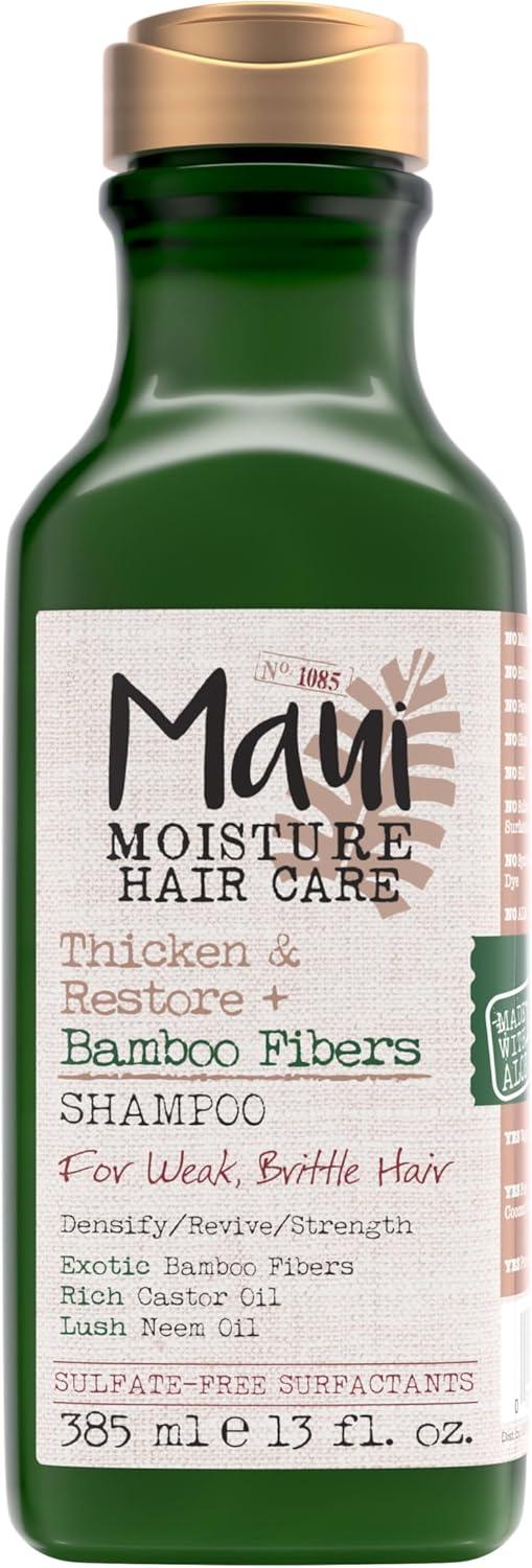 Maui Moisture Shampoo Bamboo Fibers 385 ml - OhYouLuckyDuck.com.au