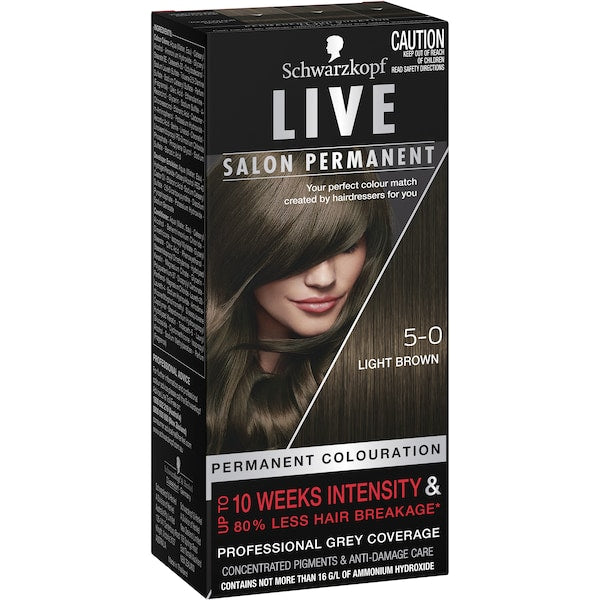 Schwarzkopf Live Salon Permanent 5.0 Light Brown