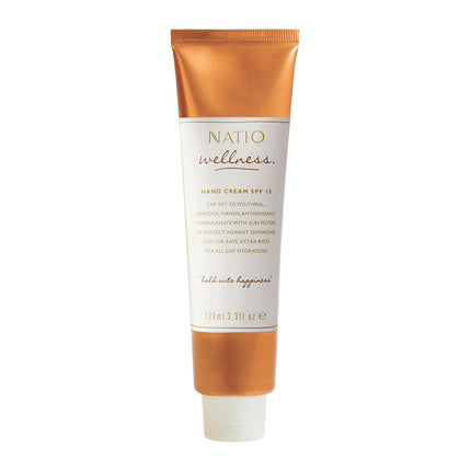 Natio Wellness Hand Cream SPF 15 100ml - OhYouLuckyDuck.com.au