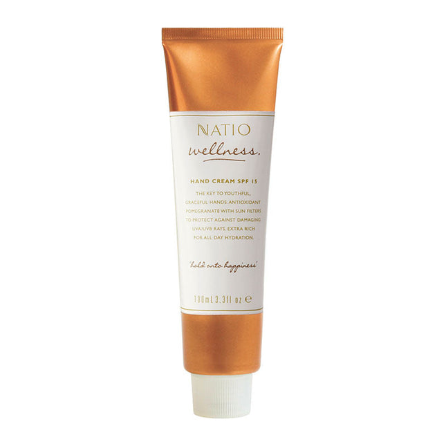 Natio Wellness Hand Cream SPF 15 100ml - OhYouLuckyDuck.com.au