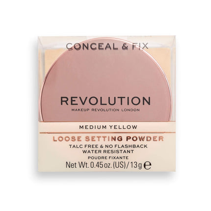 Revolution Loose Setting Powder Medium Yellow 13g