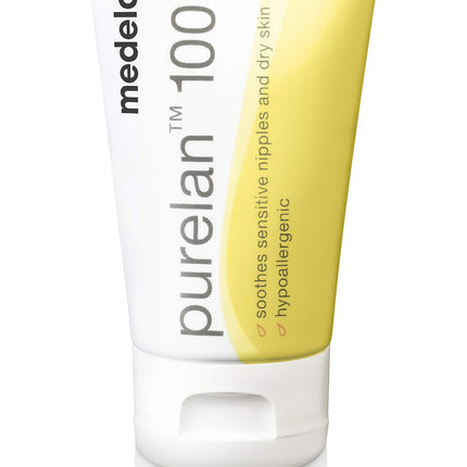 Medela Purelan 100 Lanolin Cream for Sore Nipples and Dry Skin 37G