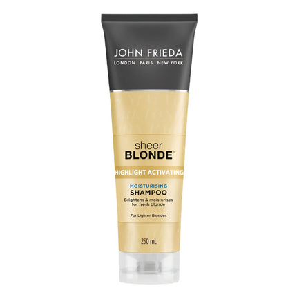 John Frieda Sheer Blonde Highlight Activating Moisturising Shampoo 250ML