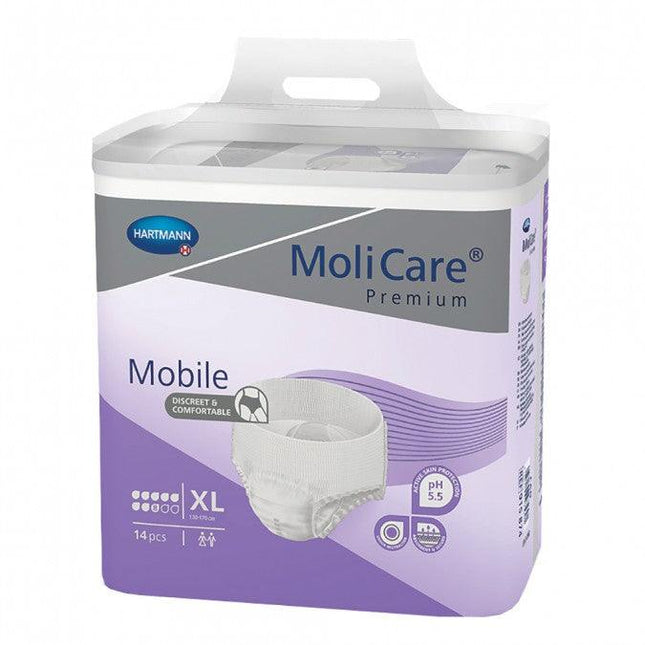 MoliCare Premium Mobile 8 Drops Extra Large 14 Pack - OhYouLuckyDuck.com.au