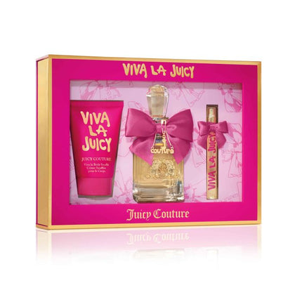 Juicy Couture Viva La Juicy EDP 100ML 3Pc Set Mini B Lot