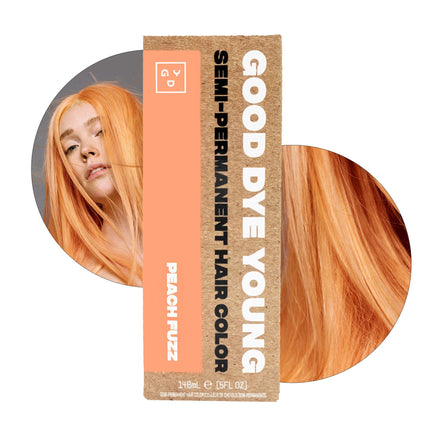 Good Dye Young Lighter Daze Semi Permanent Hair Color Peach Fuzz 148ML