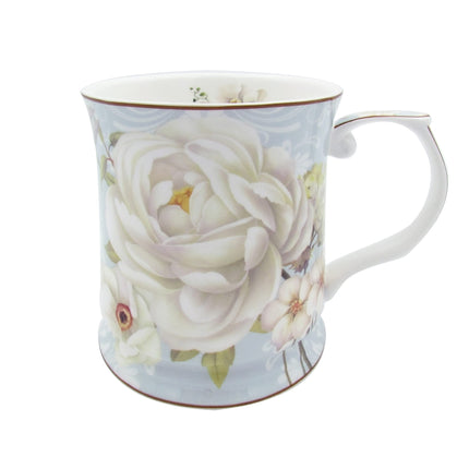 White Rose Mug