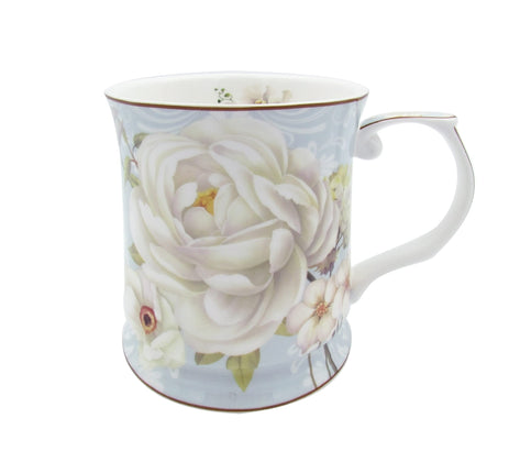 White Rose Mug
