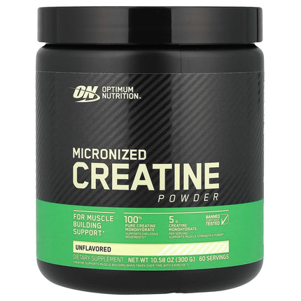 Optimum Nutrition Micronized Creatine Powder Unflavoured 300G