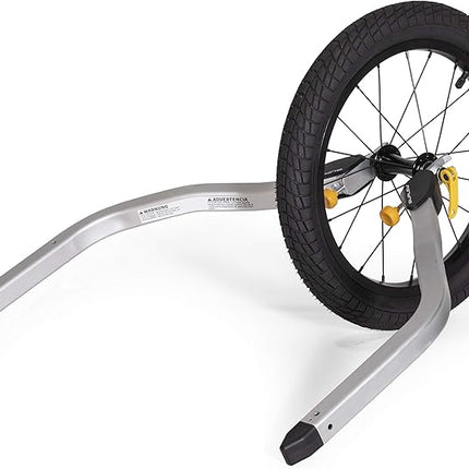 Burley Design Jogger Kit for Child Trailers Black Silver